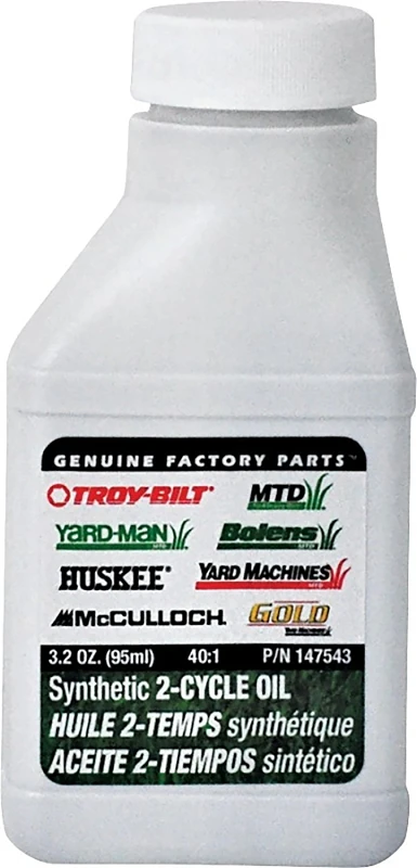3.2 Oz. Synthetic 2-cycle Engine Oil For Troybilt And More