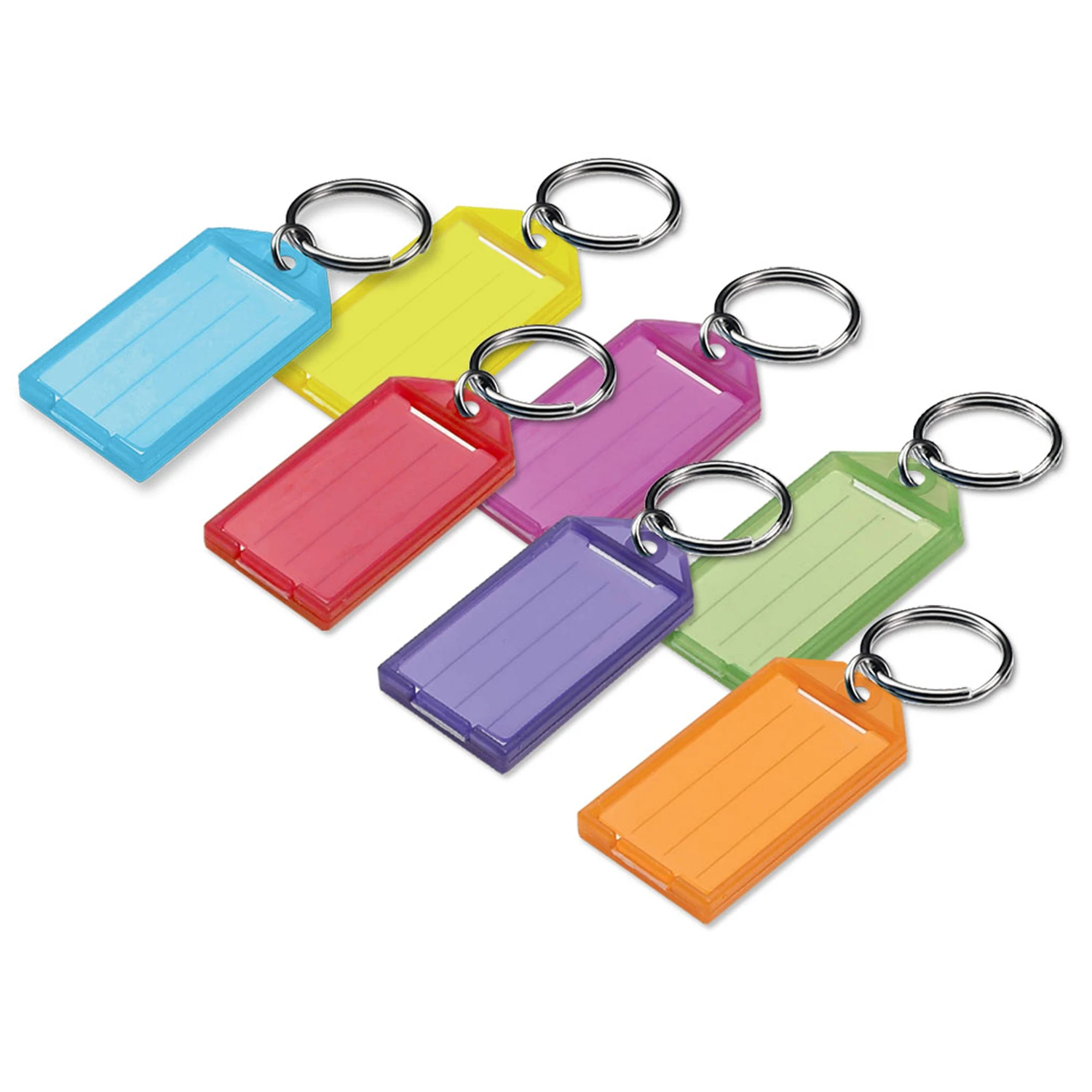 Keytag Rack With 4 Assorted Key Tags - Model 60540