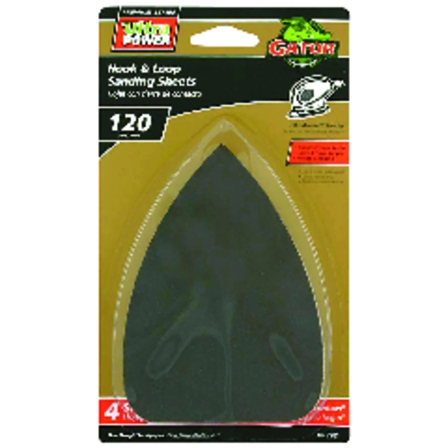120-Grit Mouse Sander Sheets, 4-Pk.
