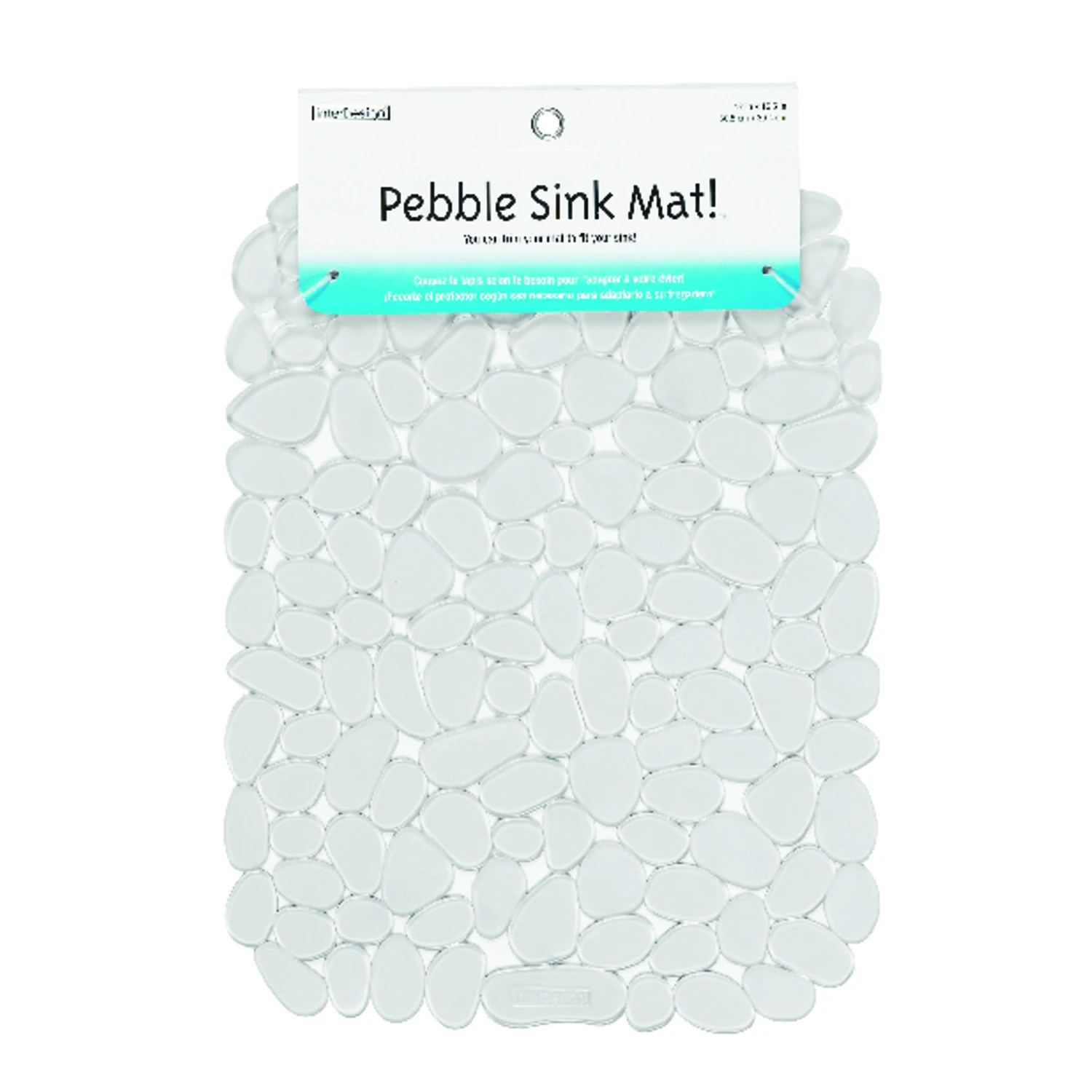 Kitchen Sink Mat in Graphite Color, 12 Inches by 15.5 Inches Size