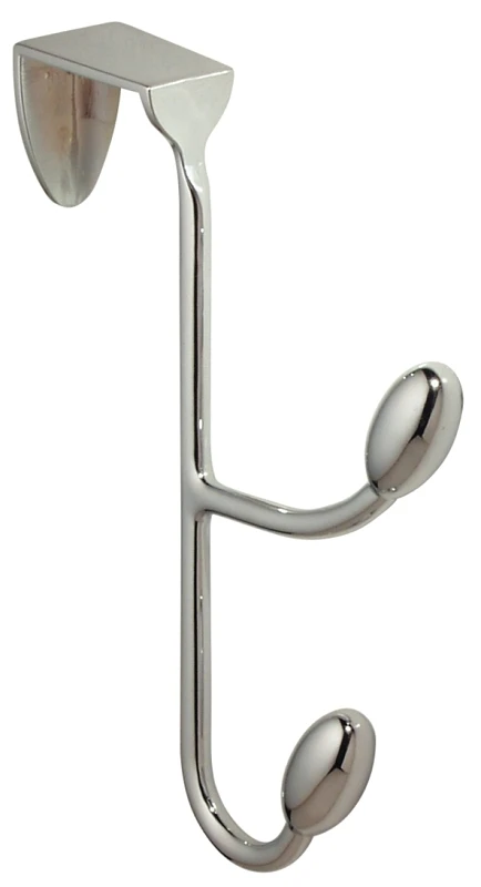Orbinni Over-The-Door Double Hook, Chrome