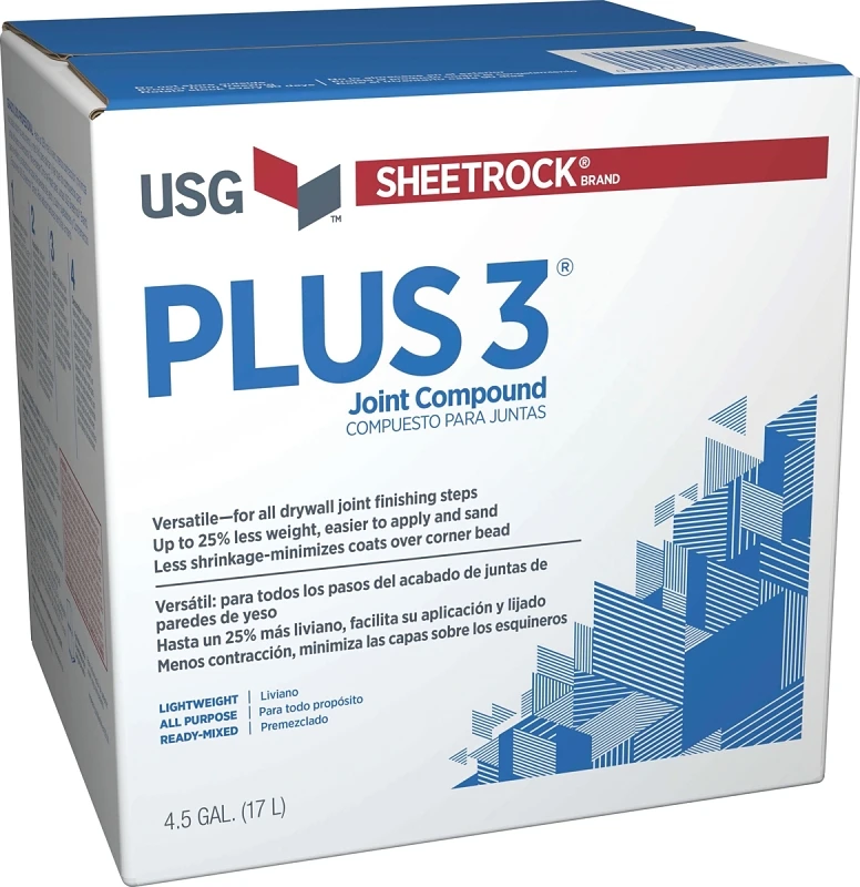 Plus 3 Pre-mixed 4.5 Gallon Lightweight All-purpose Drywall Joint Compound