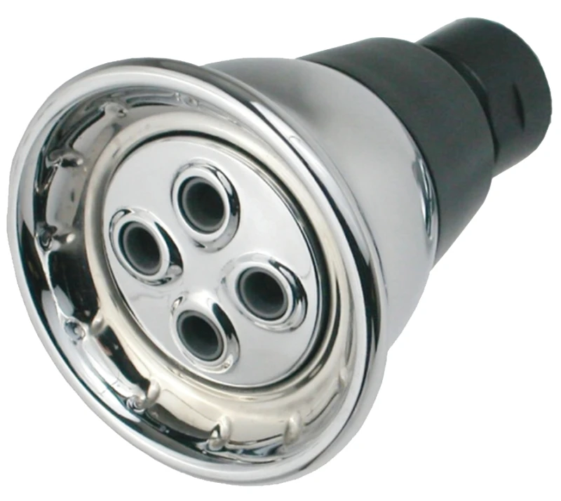 1-spray 1.5 Gpm Water Amplifying Fixed Showerhead, Chrome