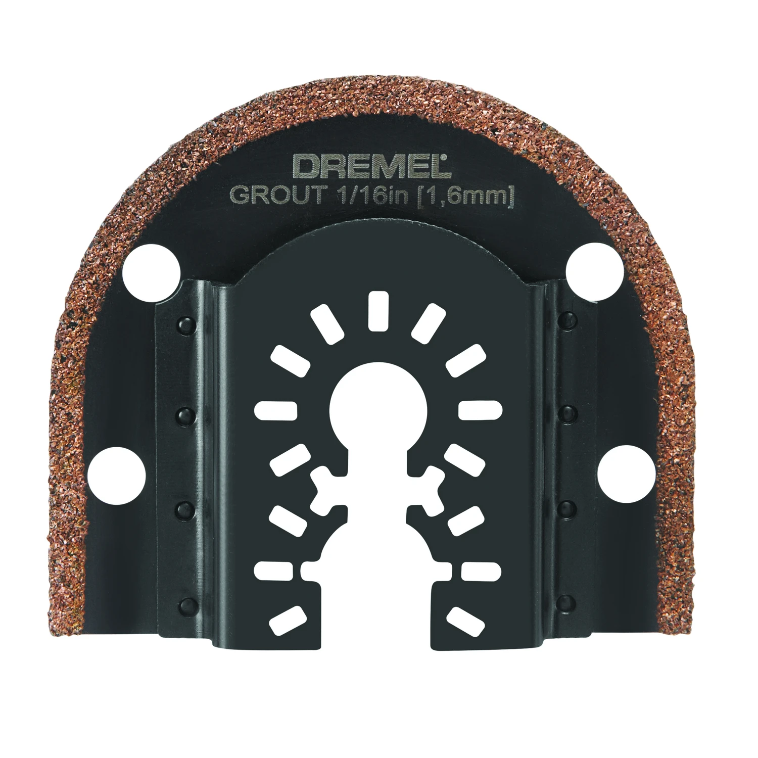 Universal Dual Interface Grout Removing Oscillating Blade, 1/16 In.