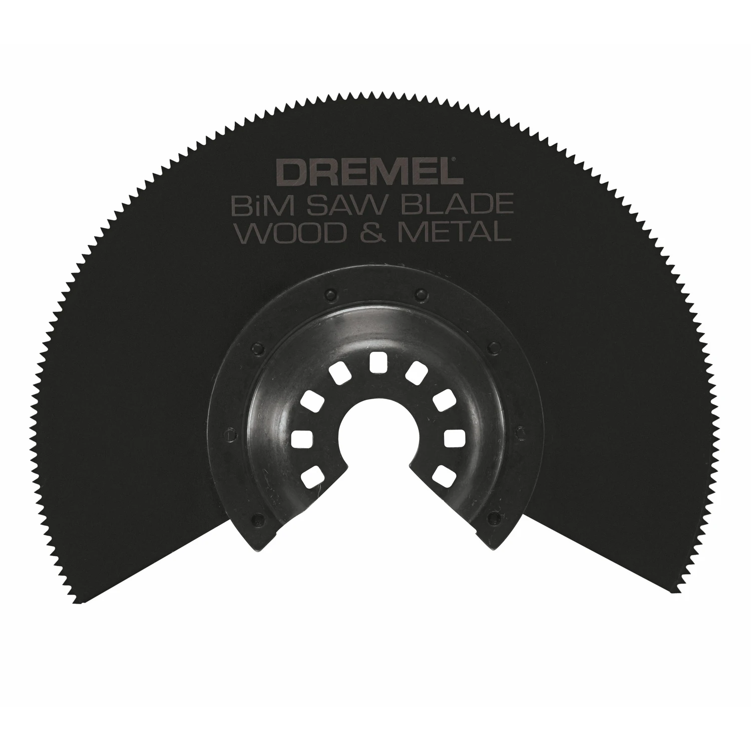Dremel Multi-Max 3.375 in. X 3 in. L Bi-Metal Half-Moon Drywall Saw Blade 1 pk