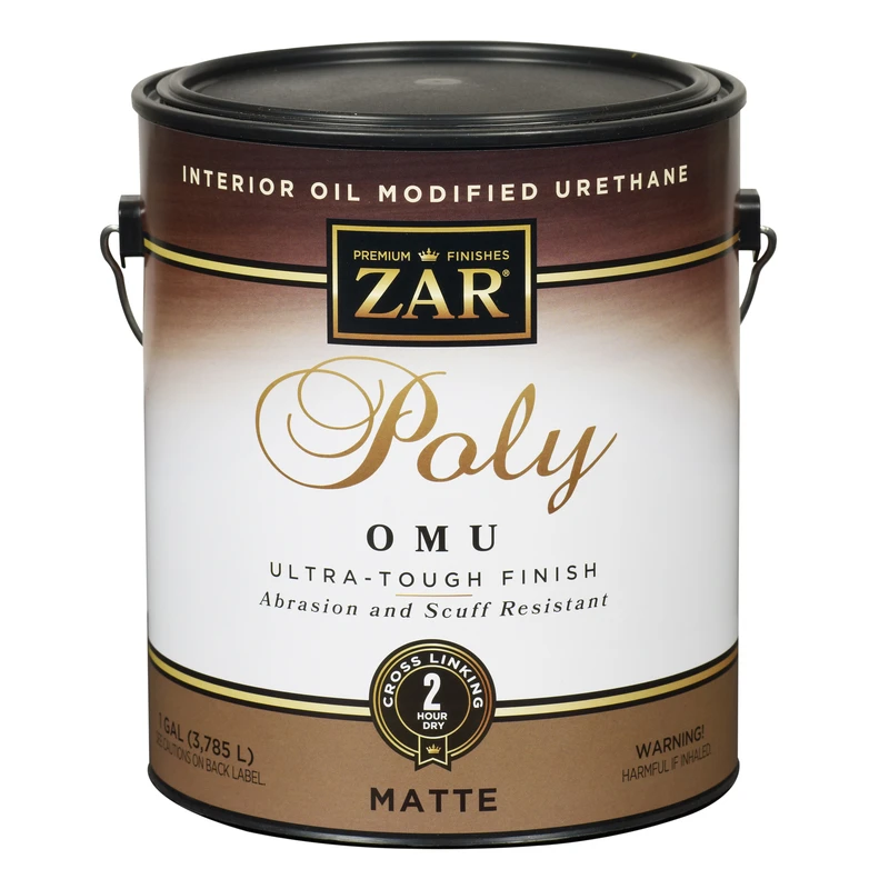 Ultra Max Matte Clear Interior Polyurethane, 1 Gallon - Water-based Finish