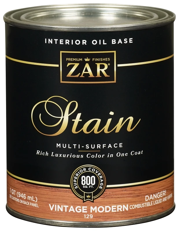 Oil-based Wood Stain, Vintage Modern, 1 Quart - Interior Stains & Finishes