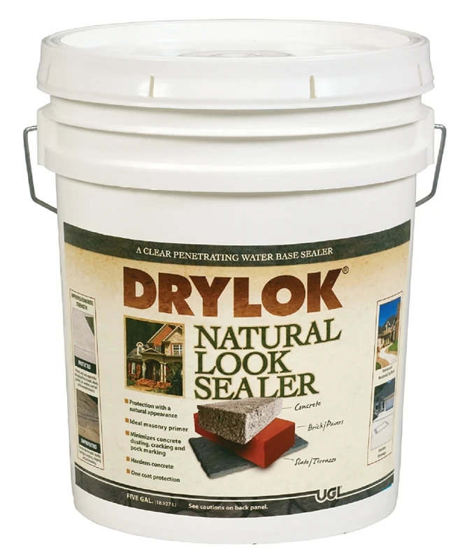 Clear Concrete Sealer Protector, 5 Gallon, Latex Base, Model 22115