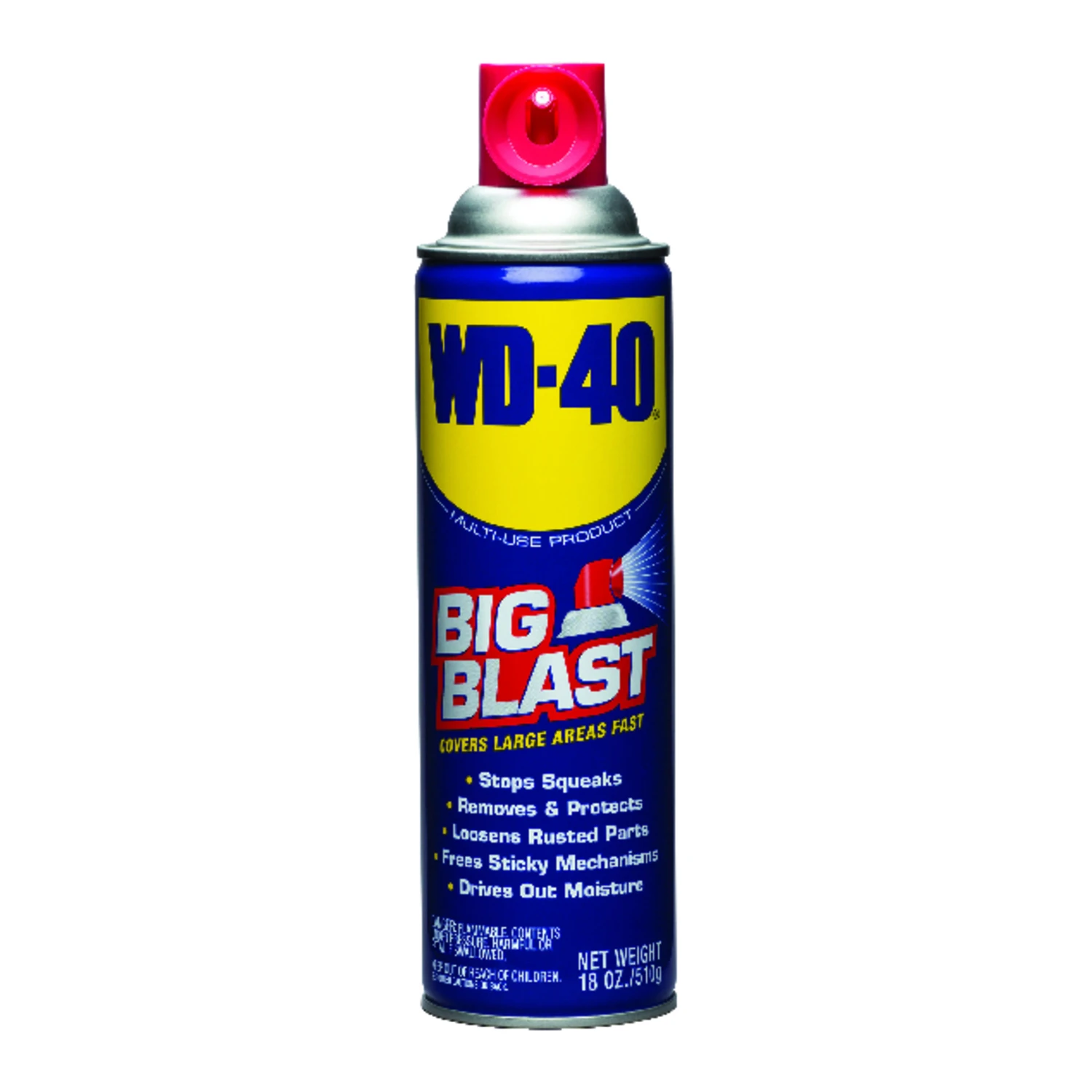 Big Blast 18 Oz. Aerosol Multi-purpose Lubricant With Wide Area Spray Nozzle