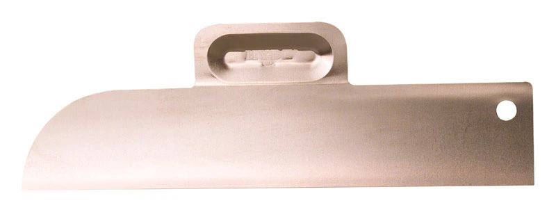 10 In. Aluminum Paint Shield With Offset Handle And Stiff Blade