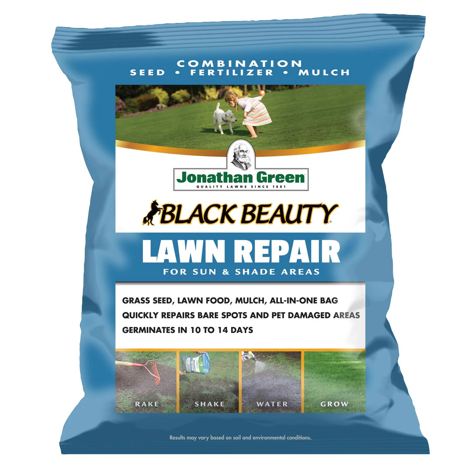 4.5 Lb. Black Beauty Ultra Grass Patch & Repair For 100 Sq. Ft.