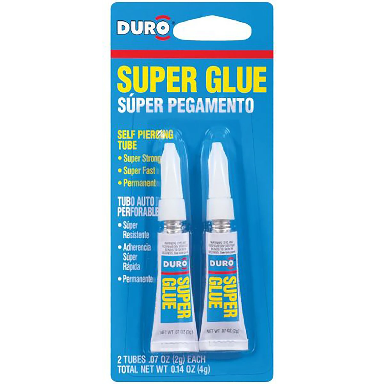 High Strength Liquid Super Glue 2 Gm (2-pack) - Clear, Fast-setting, 30 Sec Set Time