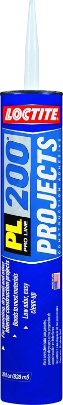 Pl 200 Projects Construction Adhesive, 28 Oz. Cartridge, Off White