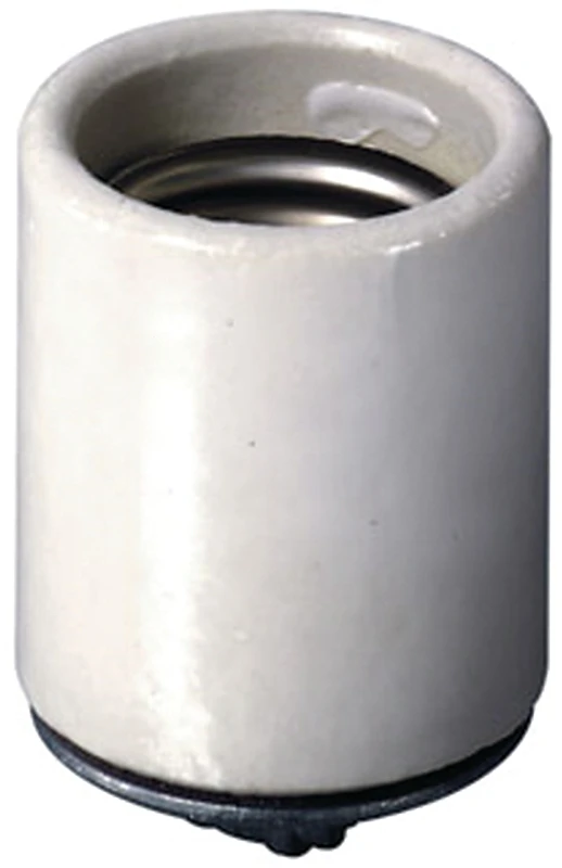 Leviton Porcelain Incandescent Medium Base Keyless Lampholder 1 pk
