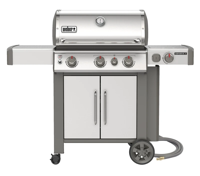 Genesis Ii S-335 3-burner Natural Gas Grill With Sear Station And Side Burner