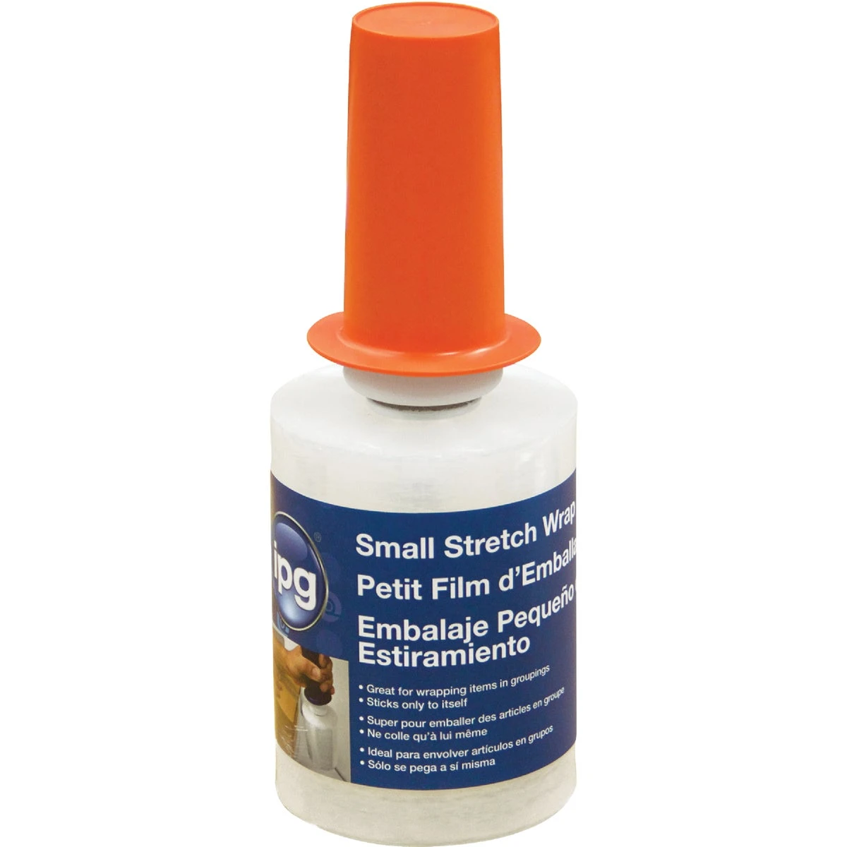 Intertape Stretchflex Expresswrap Small Stretch Wrap Film With Brake Handle, 5" X 1000'