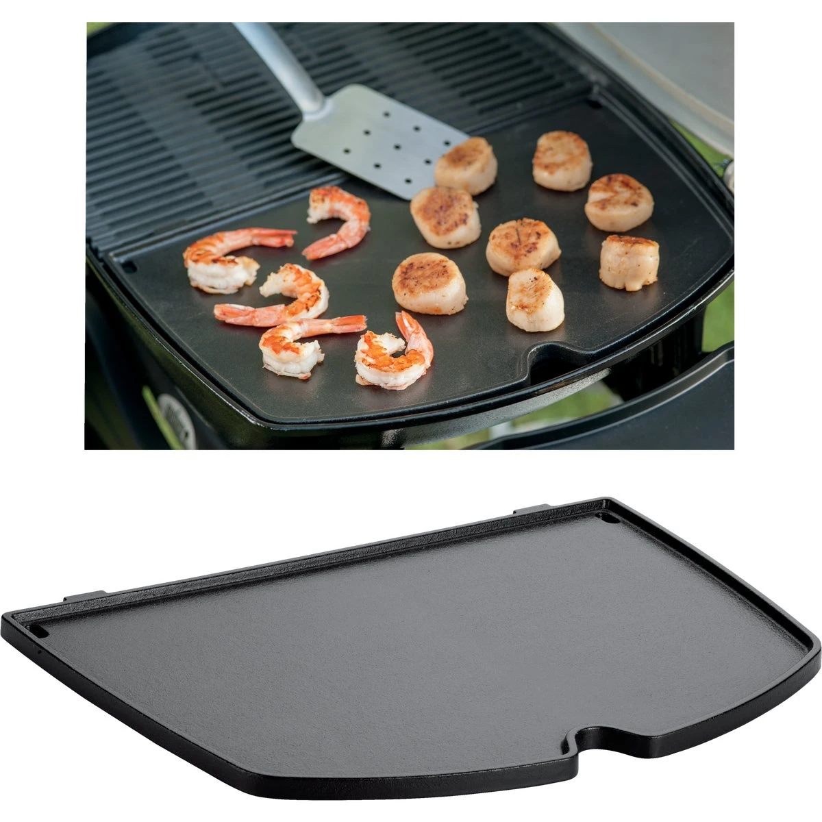 GRILL GRIDDLE CI 15X11"