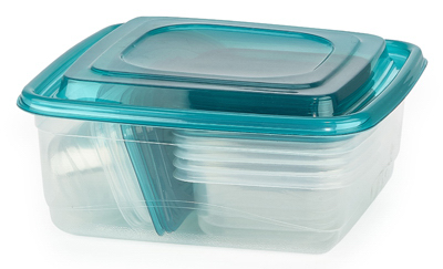 Thirty-Two Piece Food Storage Container Set with Various Sizes and Lids