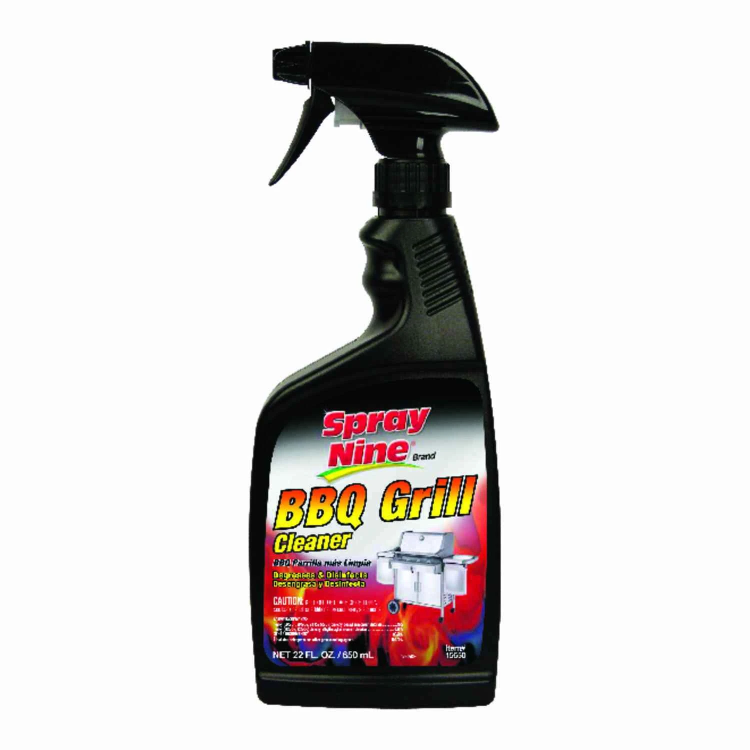 No Scent Bbq Grill Cleaner Liquid 22 Oz - Heavy Duty Disinfectant