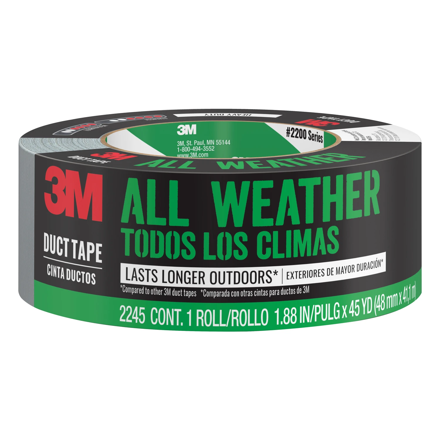 All Weather 1.88 In. X 40 Yd. Heavy-duty Duct Tape