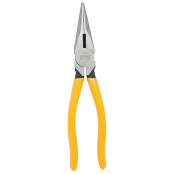 8 Inch Long Nose Pliers with Precision Tips for Electrical and Jewelry Work