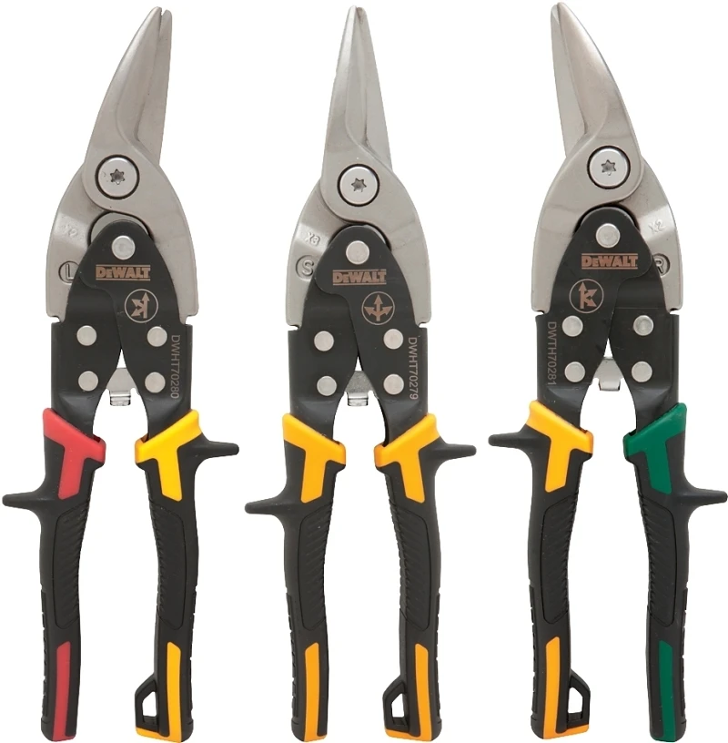 3-Pc. Ergo Aviation Snip Set, Straight, Left and Right
