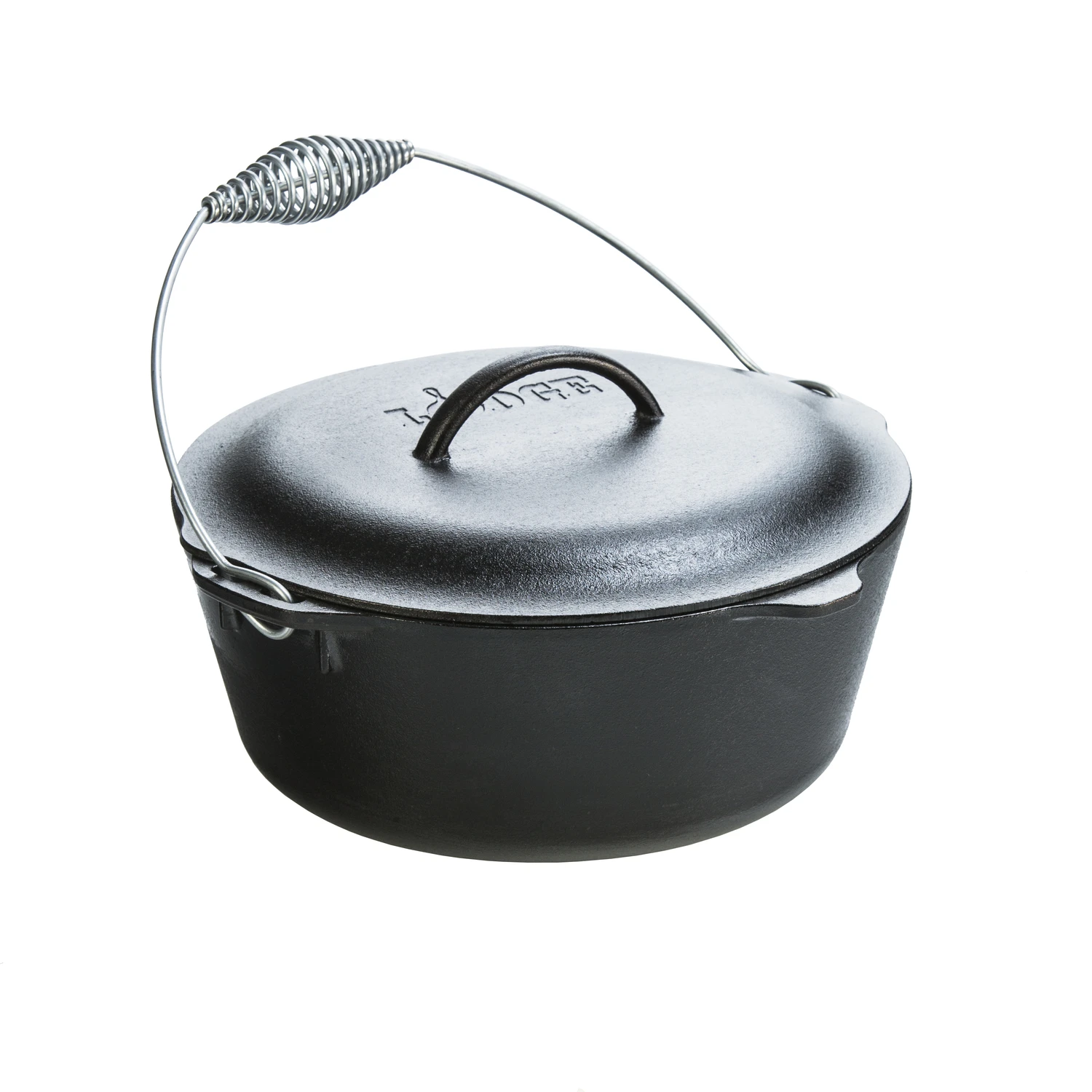 7 Qt. Cast Iron Dutch Oven With Iron Cover, Model L10d03