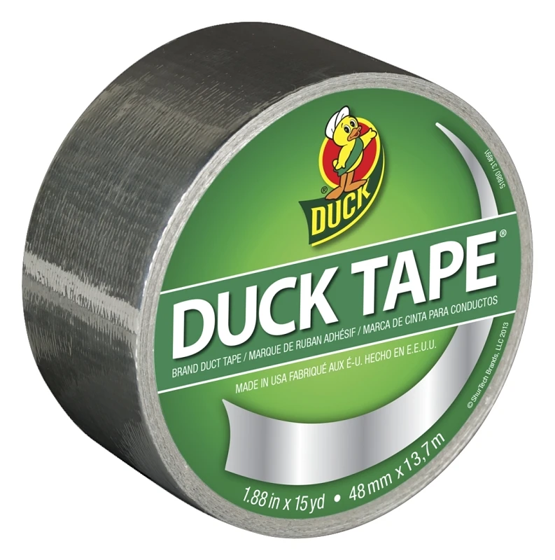 Chrome Duct Tape 1.88 In. X 15 Yd. For Crafts And Repairs