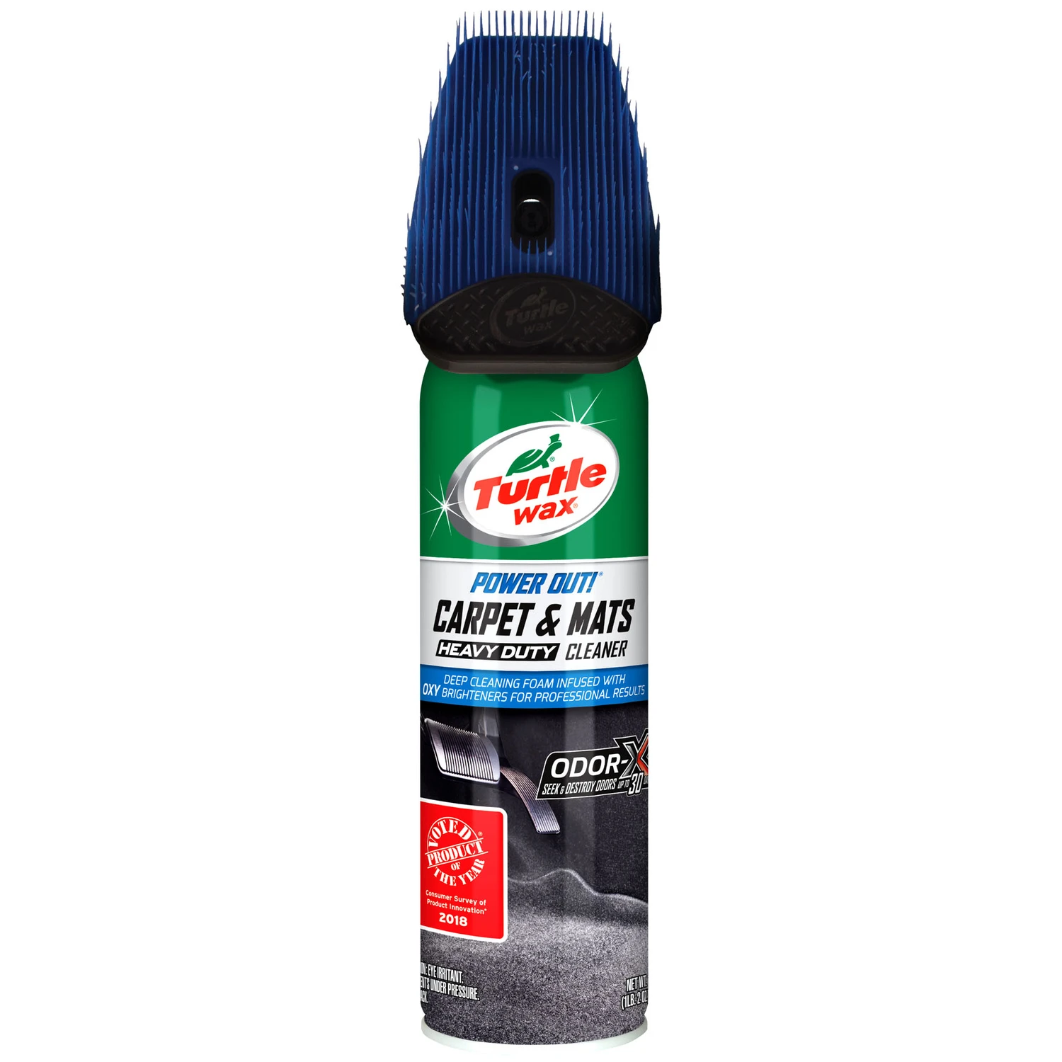 Oxy Power Out 18 Oz. Carpet Cleaner With Bristle Cap