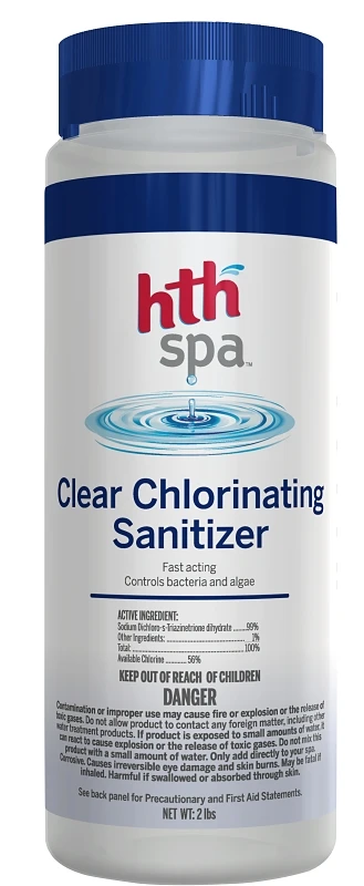 Spa Clear Chlorinating Sanitizer, 2.25-Lb.