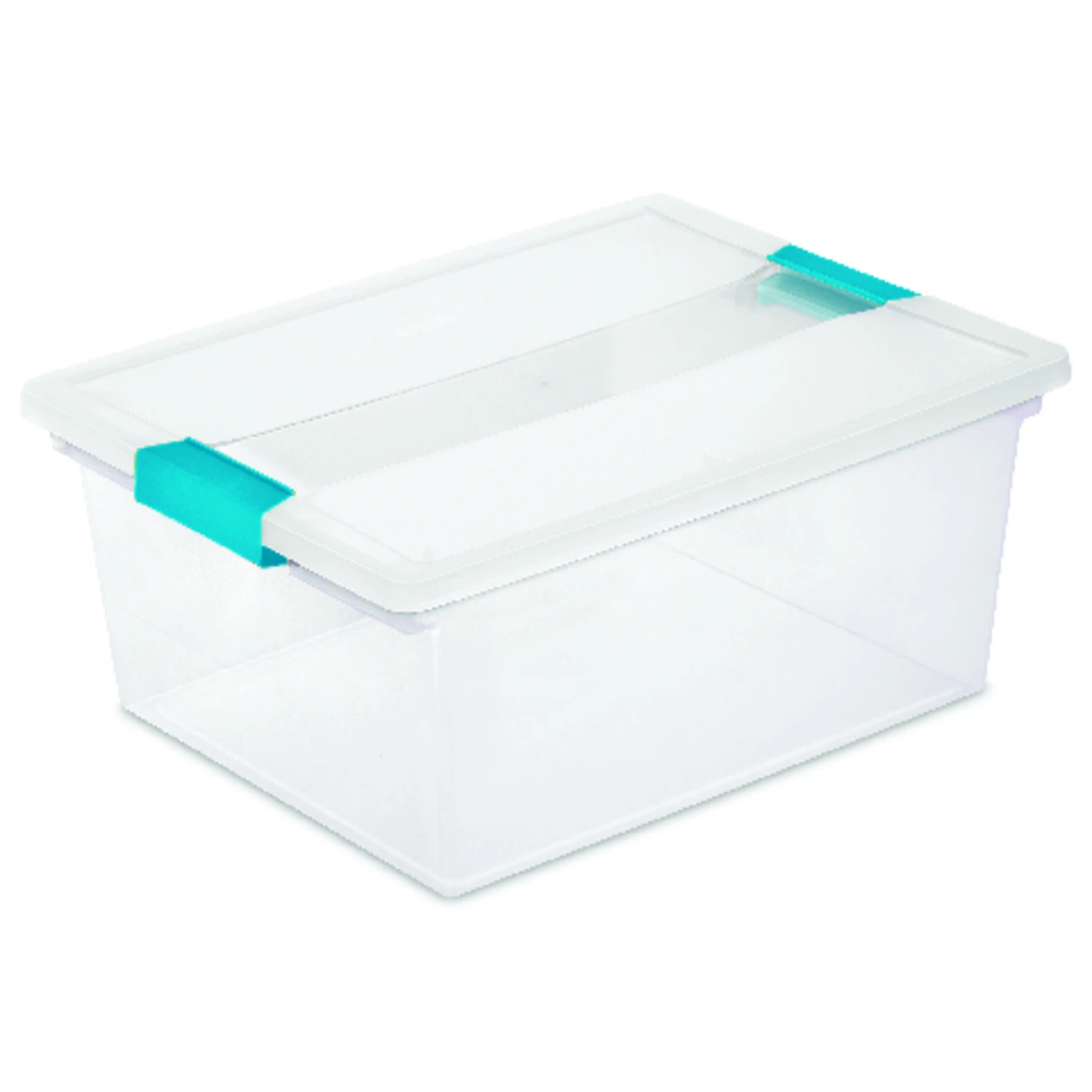 2.4 Cu Ft Stackable Clip Storage Box 6.25 In. H X 11 In. W X 14 In. D