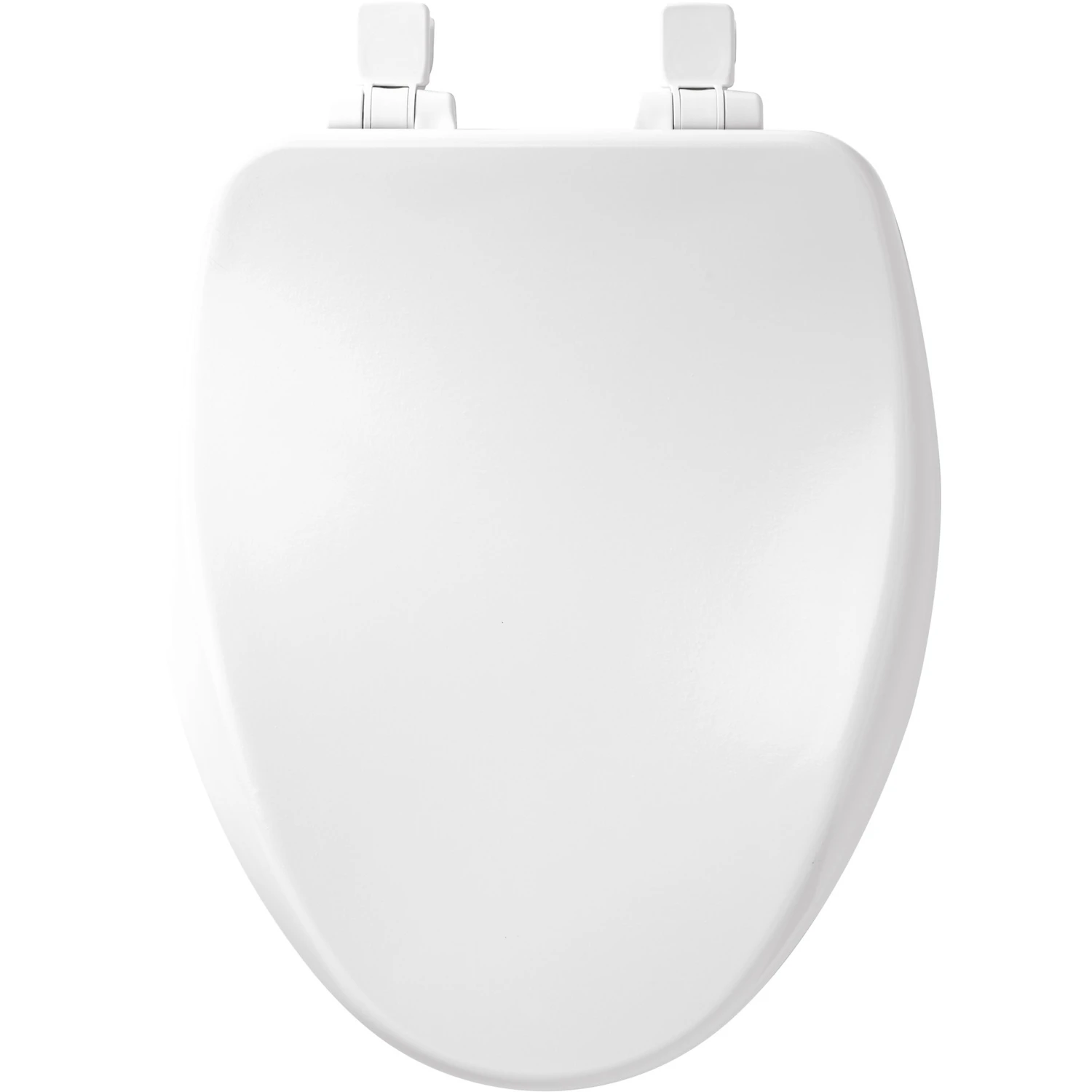 Alesio Slow Close Elongated White Enameled Wood Toilet Seat 164slow-000