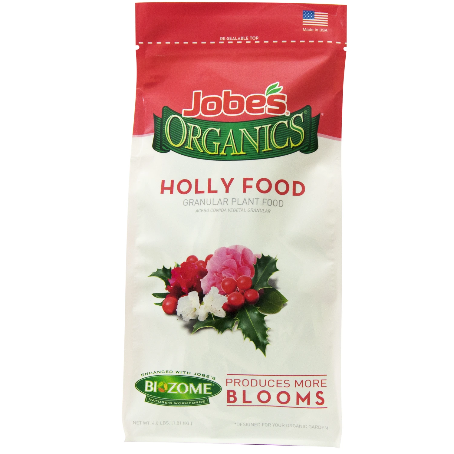 Organics 4 Lb Granules Holly Plant Food With Biozome