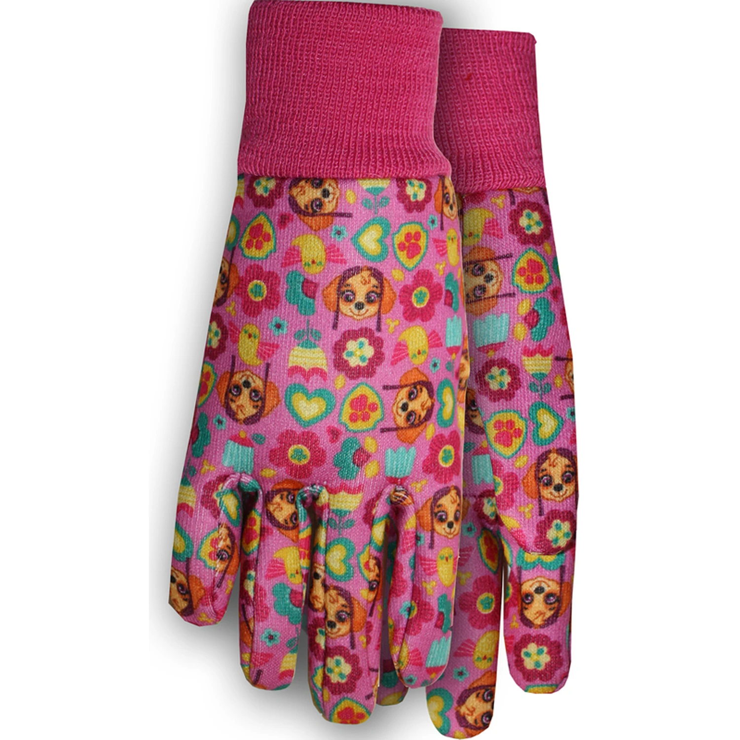 Paw Patrol Toddler Jersey Gloves - Multicolored Cotton Blend