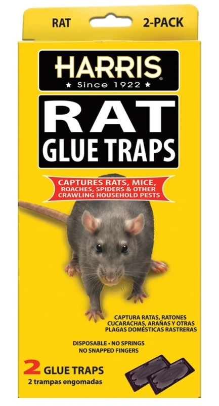 Harris Pest Control Rat Glue Traps (2-Pack) HRG-2