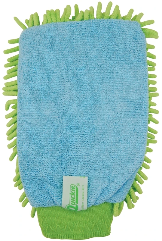 Green Cleaning Shaggy Duster Mitt