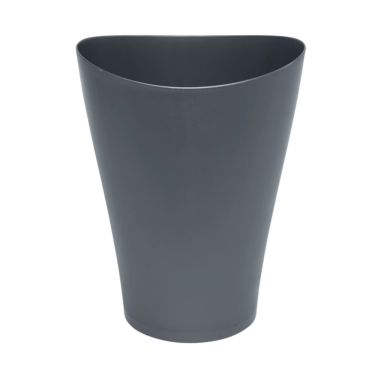 WASTEBASKET 9QT GRAY