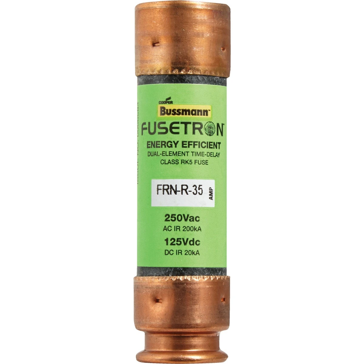 Fusetron Dual-Element Time-Delay Fuse, 35-Amp