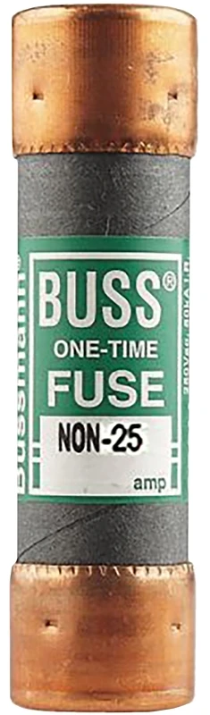 Cartridge Fuse, Type NON, 25-Amp, 250-Volt