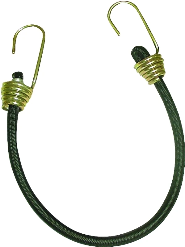 18 in. Heavy Duty Bungee Cord with Dichromate Hook (1-Pack)
