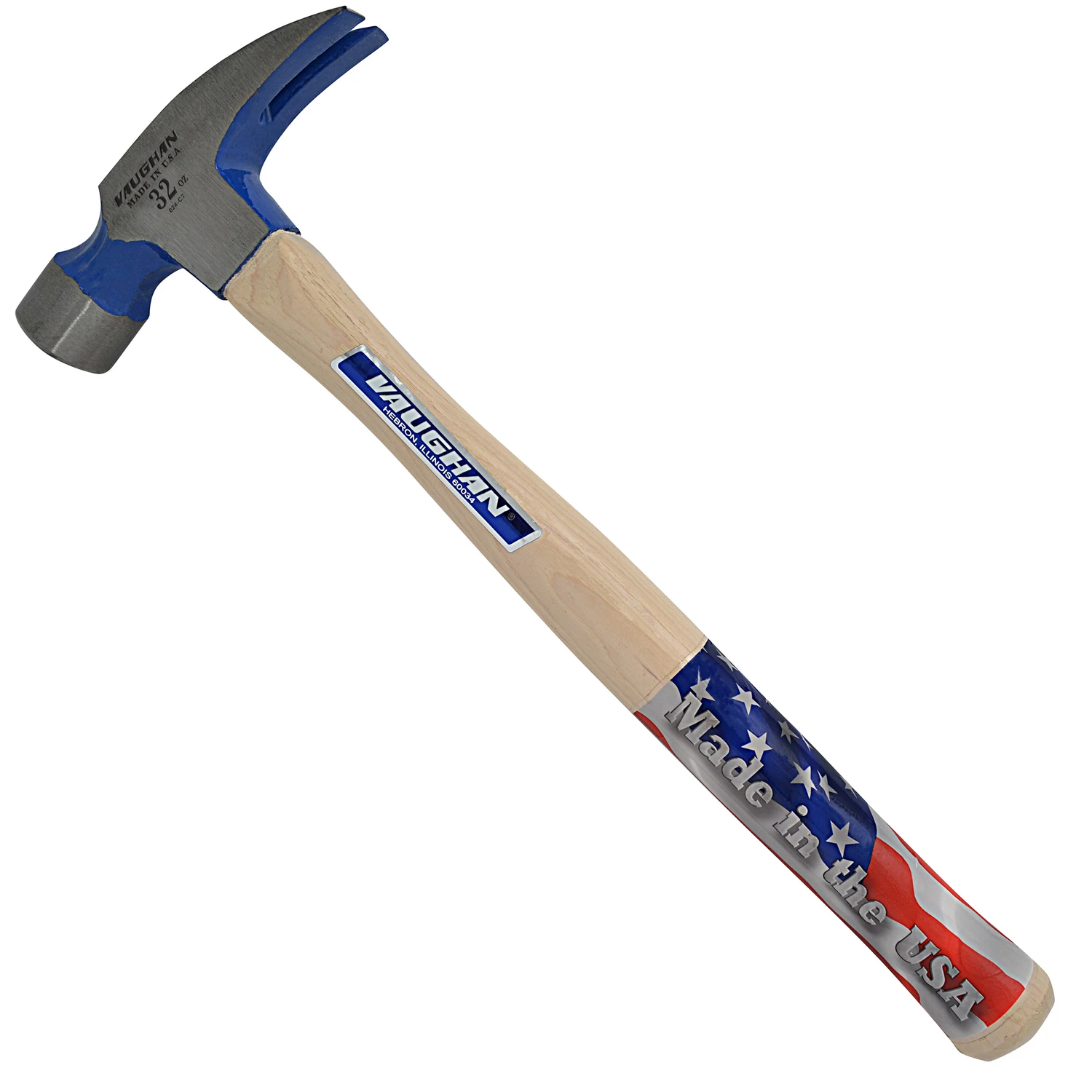 32 Oz. Milled-face Framing Hammer With 18 In. Hickory Handle
