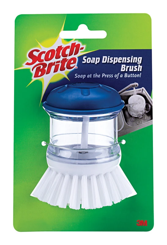Soap-dispensing Brush With Comfort Grip Handle - Model 495