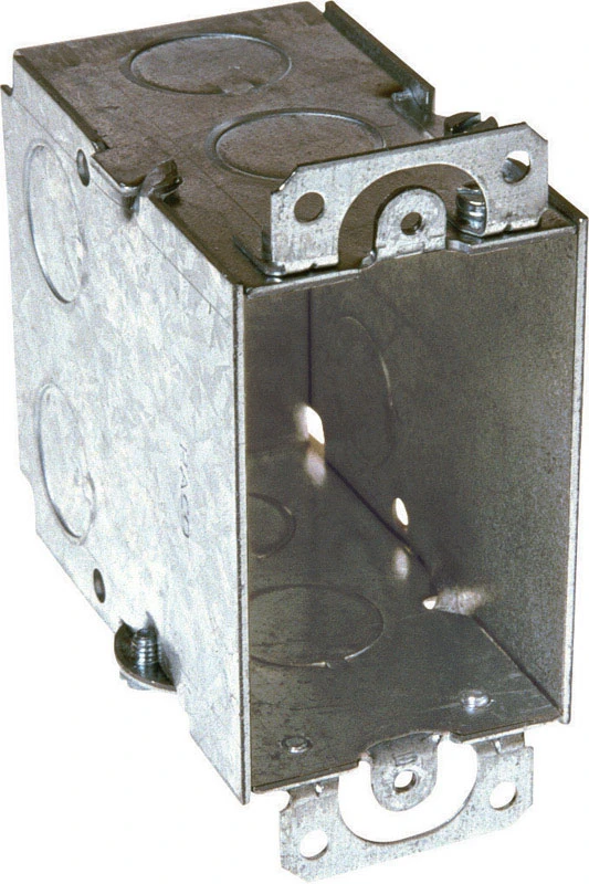1-gang Steel Welded Conduit Wall Box, 18 Cu. In., Ul Listed