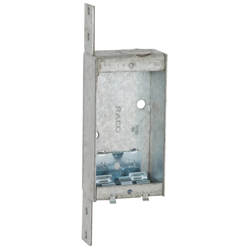 D Bracket Quick Clamp Switch Box, Three and Three Quarter Inches by One Inch Deep