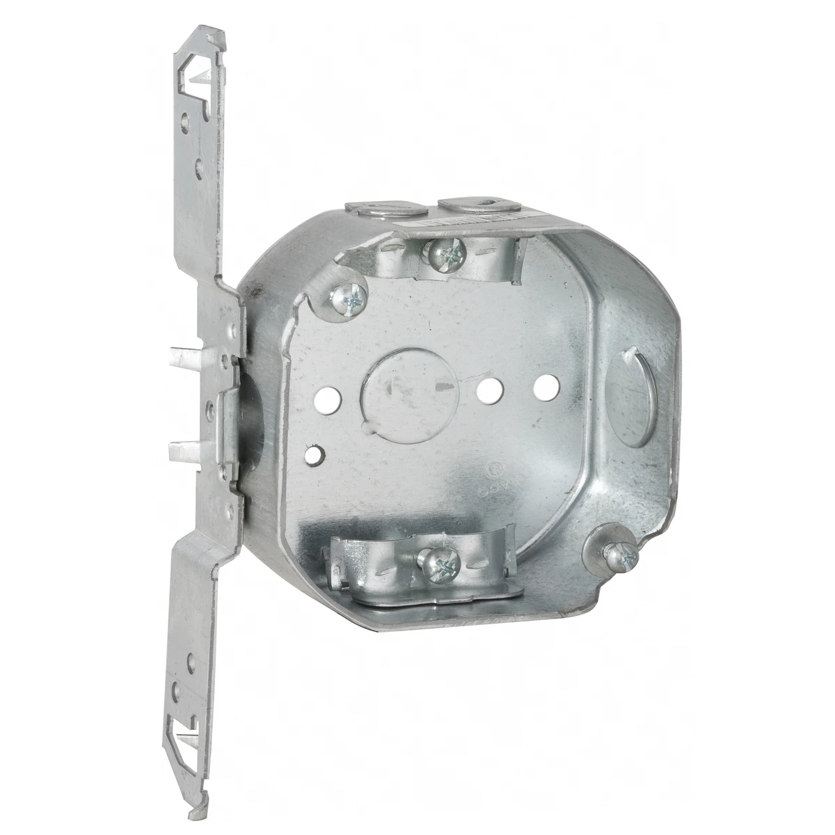 Thomas & Betts Octagon Electrical Box Bracket, 4 Inch by 1.5 Inch Deep