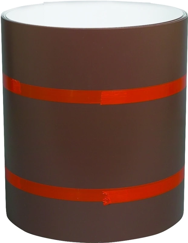 14 In. W X 50 Ft. L Brown/white Aluminum Trim Coil - Model 69114