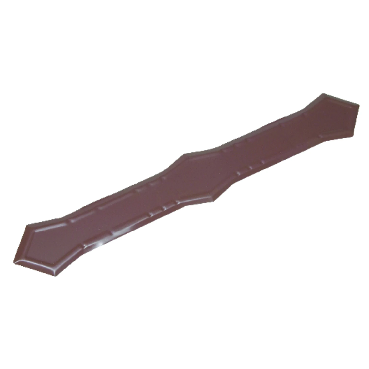 Brown Aluminum Gutter Downspout Band Fits Two by Three Inch and Three by Four Inch Downspouts