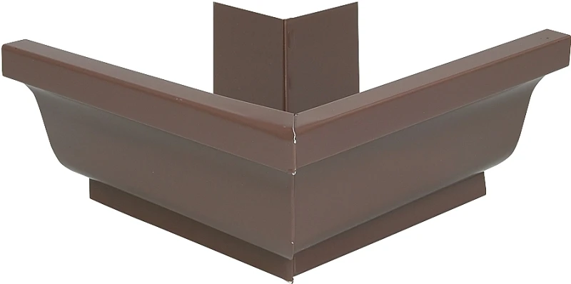 3.5 In. H X 7.25 In. W X 7.25 In. L Brown Aluminum K Style Outside Miter