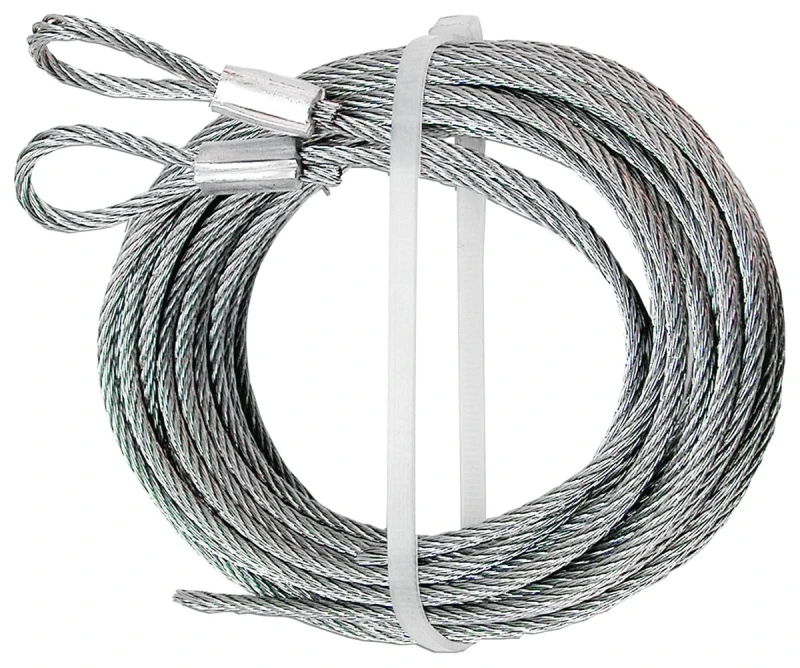 Prime-Line 12 ft. L X 3/32 in. D Carbon Steel Extension Cables