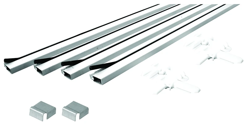 Prime-Line White Aluminum 5/16 in. W X 3/4 in. L Screen Frame Kit 1 pk Prime-Line White Aluminum 5/16 in. W X 3/4 in. L Screen Frame Kit 1 pk